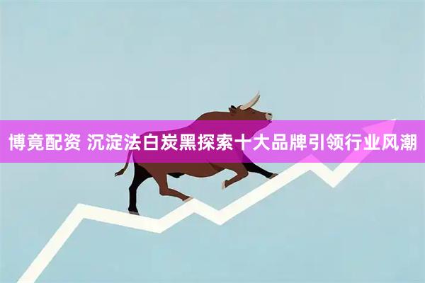博竟配资 沉淀法白炭黑探索十大品牌引领行业风潮